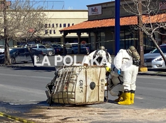 Acido Muriatico abandonado