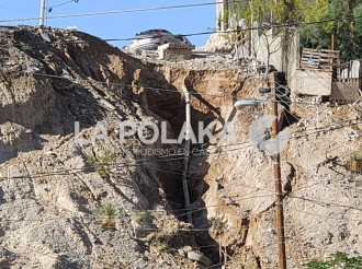 Deslave en la Barranca