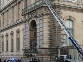 Audaz AutoRobo en el Louvre