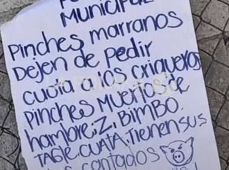 Exhiben Mesa de Inseguridad