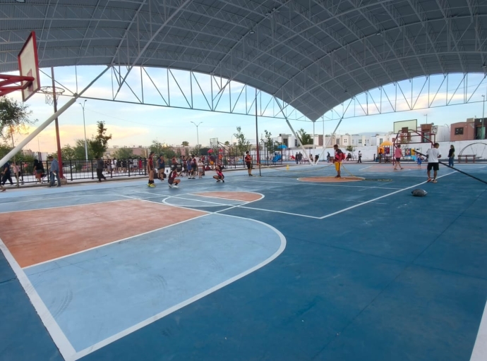 Parque, Domo y Pavimento