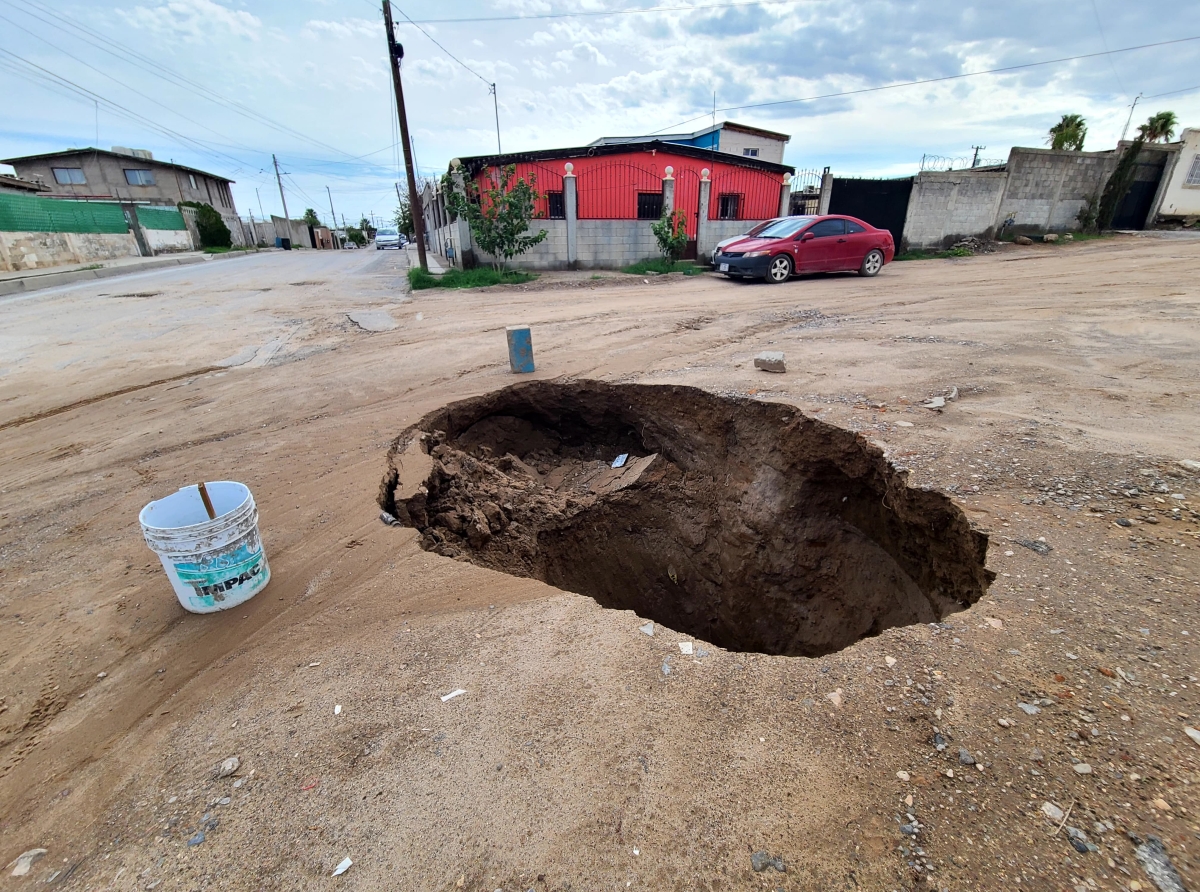 Socavón del Día