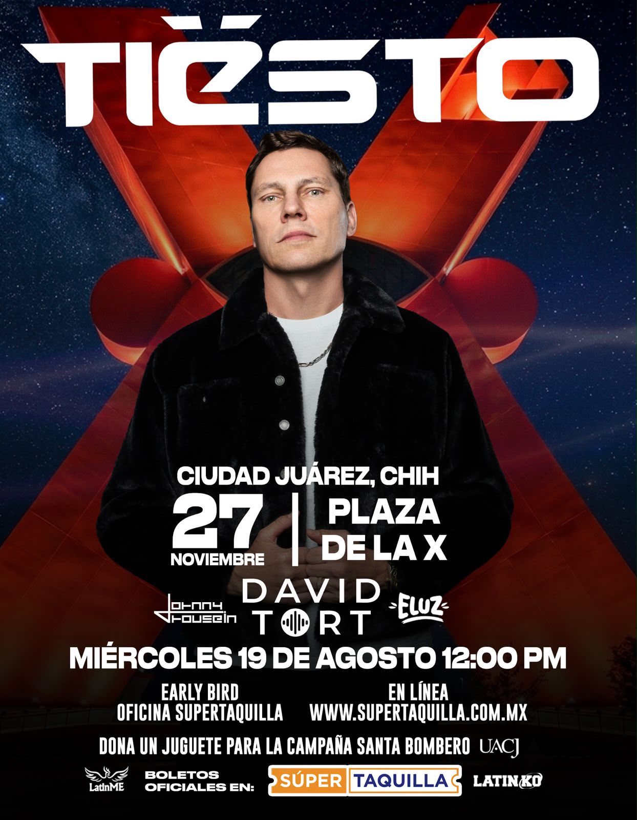 Banner Tiesto - Agosto 19 20216
