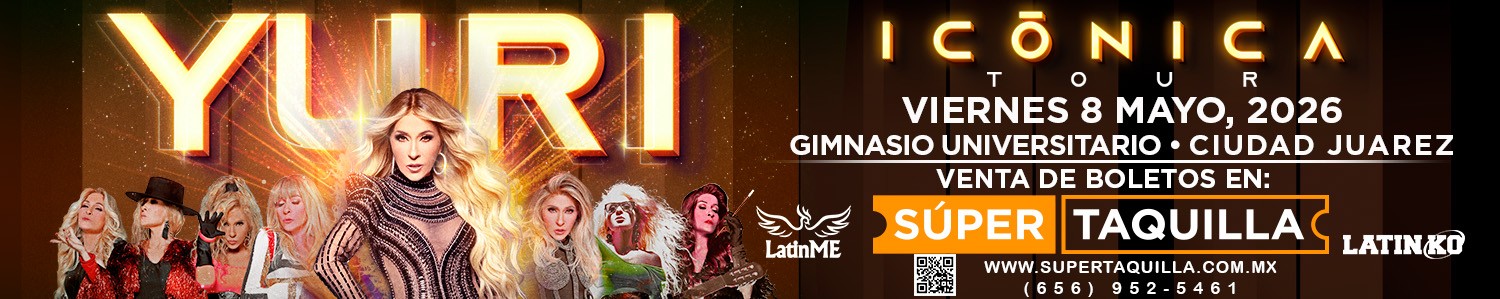 Banner Concierto Yuri Mayo 8 2026