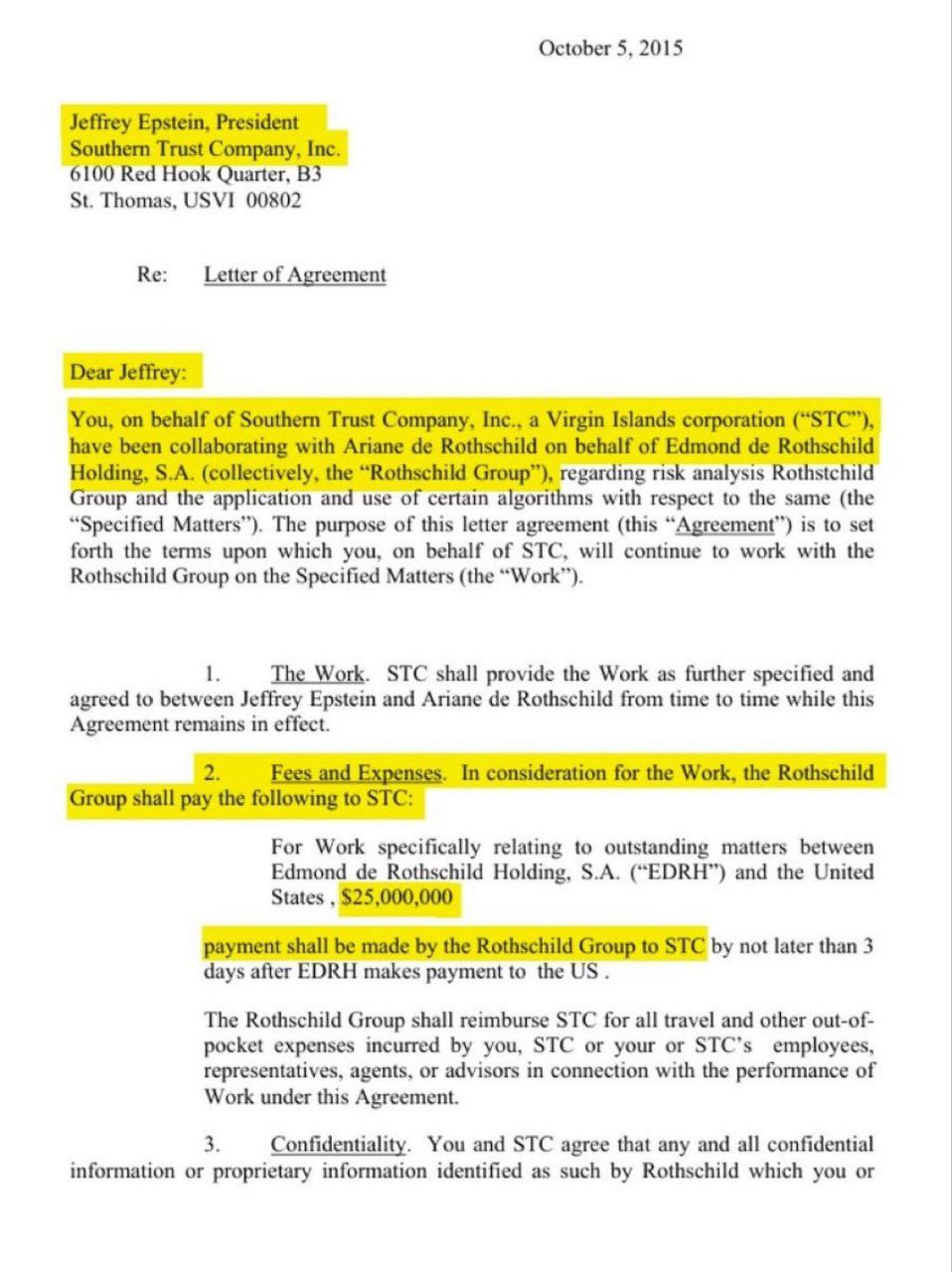 rothschilds property